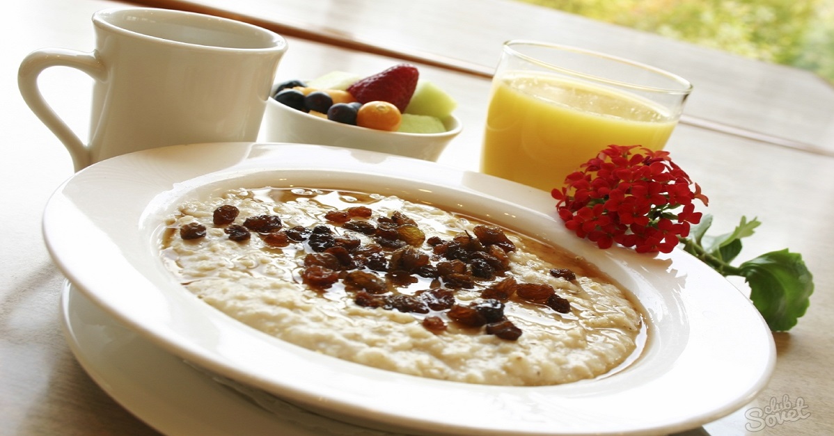 Breakfast Series - Oatmeal with raisins